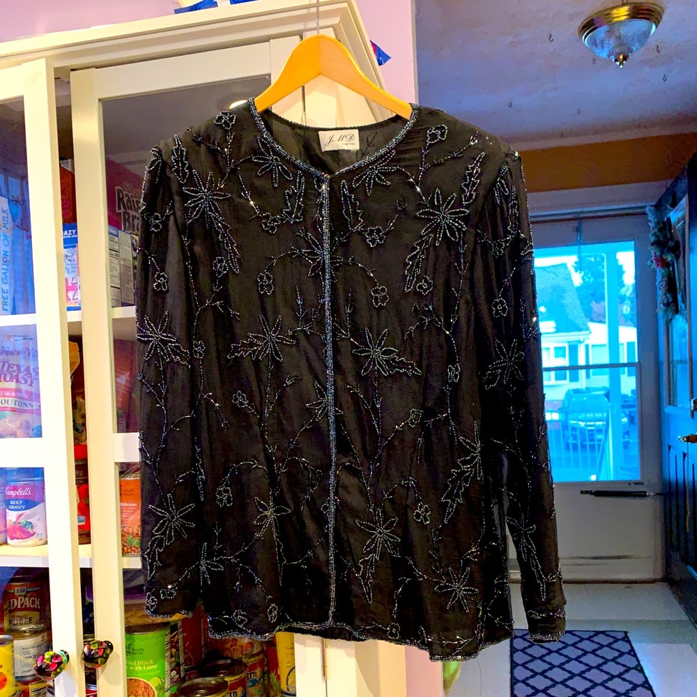 Woman’s evening  rhinestone Embroidered  jacket